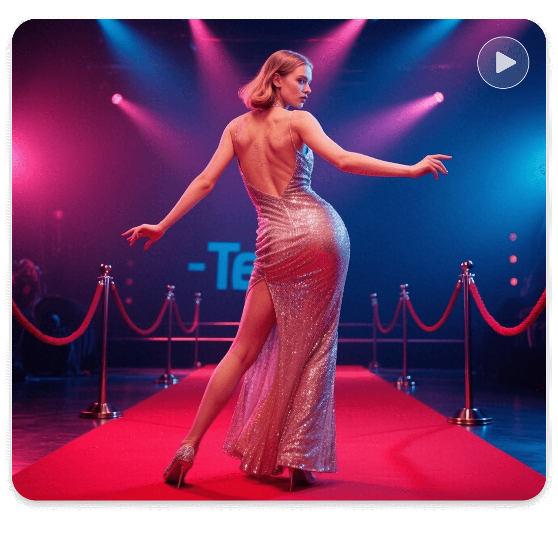 Celebrity twerking example